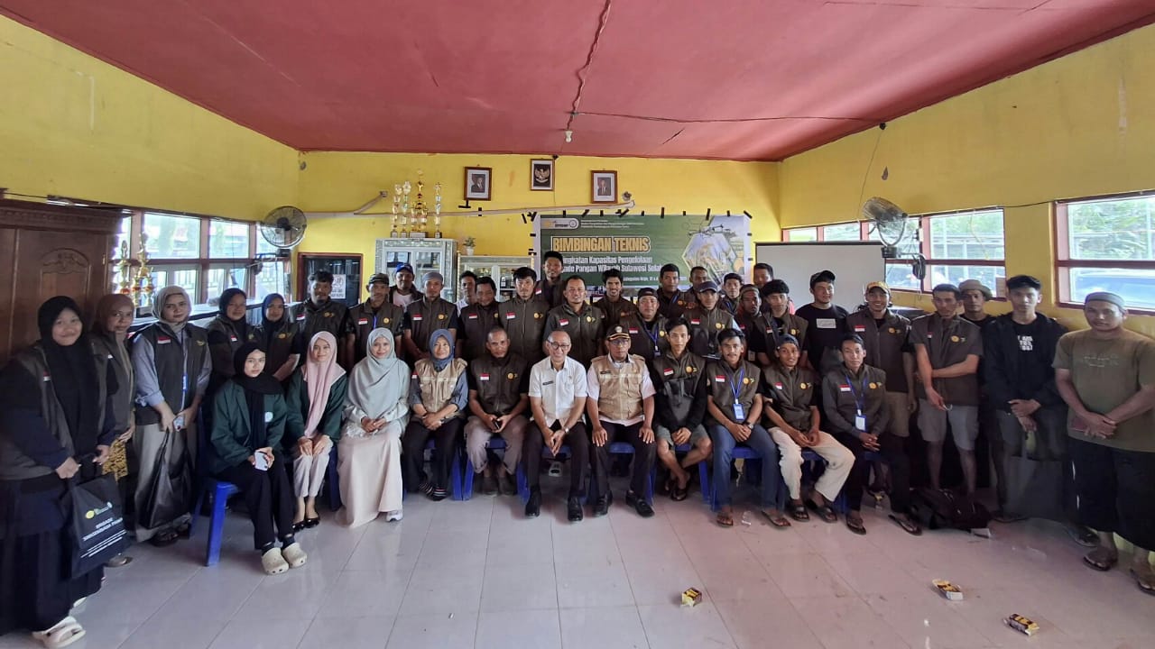 Badan Penyuluhan dan Pengembangan SDM Pertanian Gelar Bimbingan Teknis Brigade Pangan